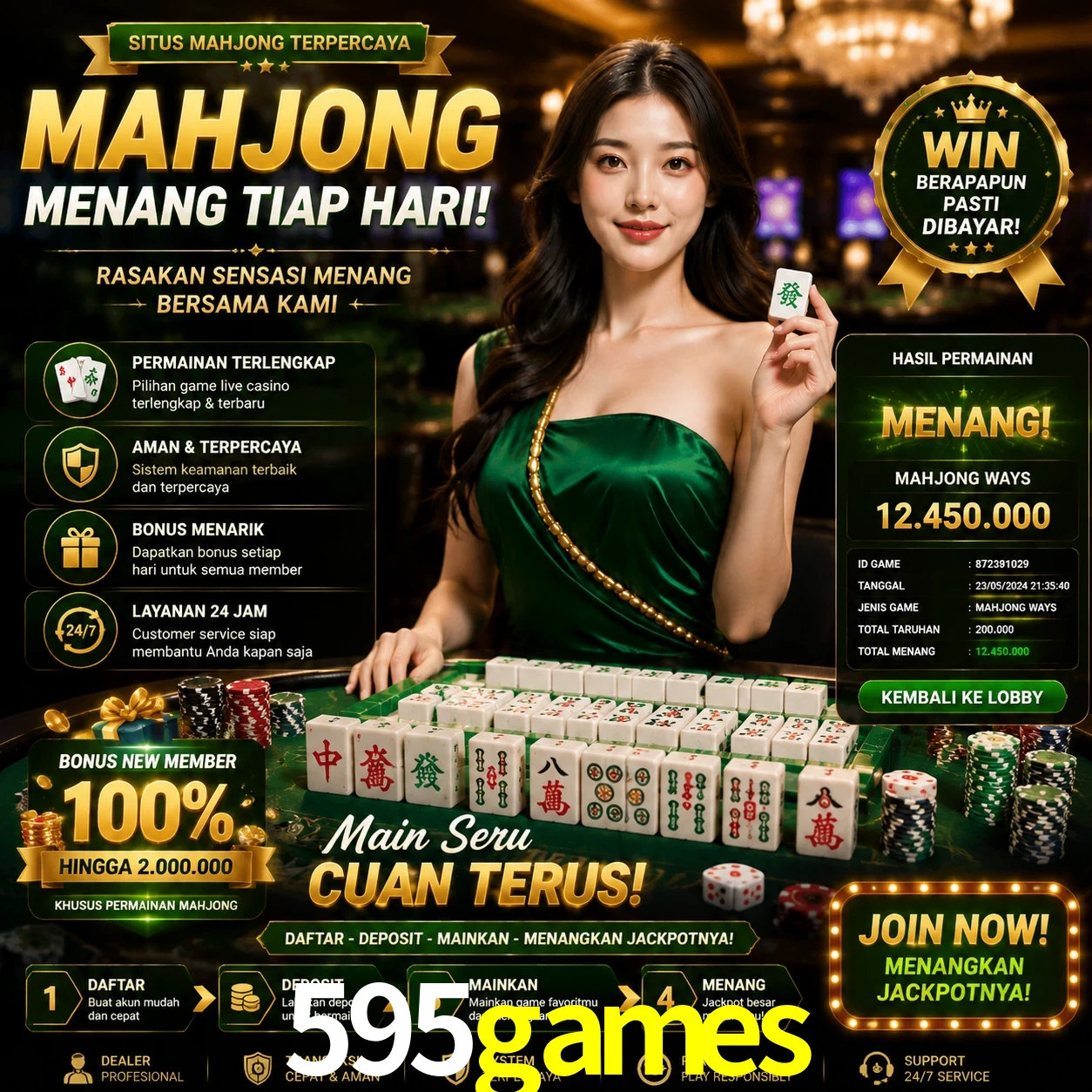 Cashback VIP 595games - reembolso semanal